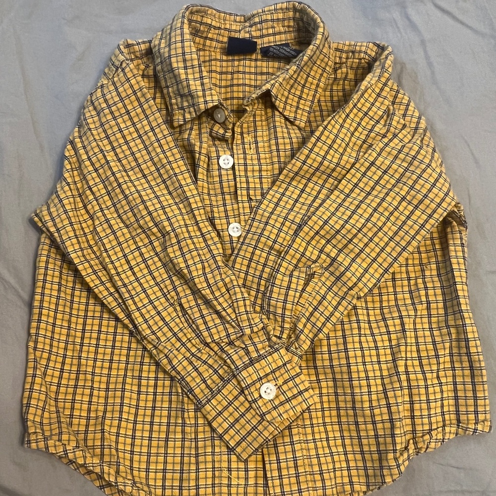 Boys button up shirt
